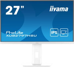 iiyama ProLite/XUB2797HSU-W2/27"/IPS/FHD/100Hz/1ms/White/3R