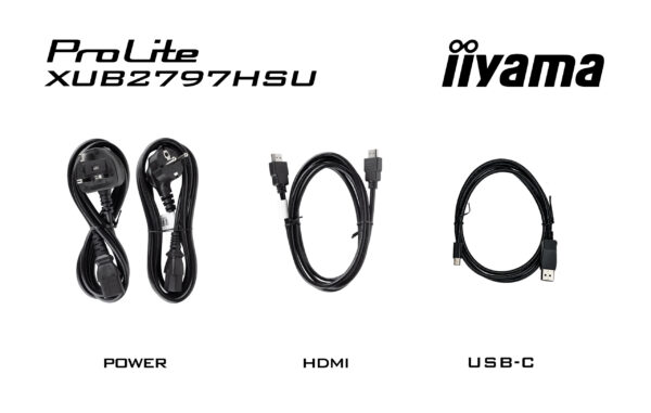 iiyama ProLite/XUB2797HSU-W2/27"/IPS/FHD/100Hz/1ms/White/3R