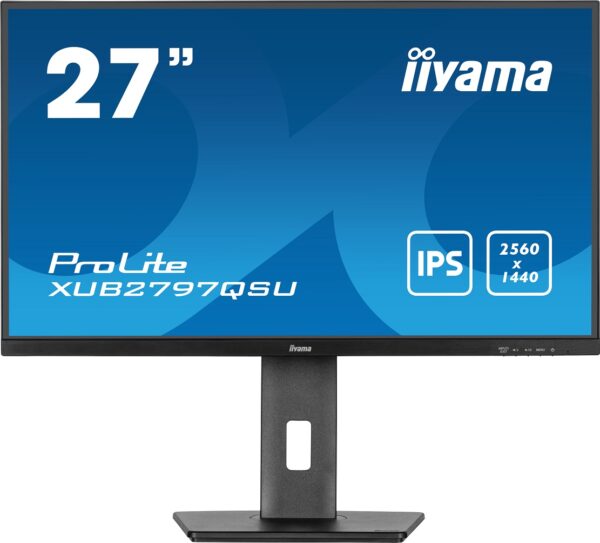 iiyama ProLite/XUB2797QSU-B2/27"/IPS/QHD/100Hz/1ms/Black/3R