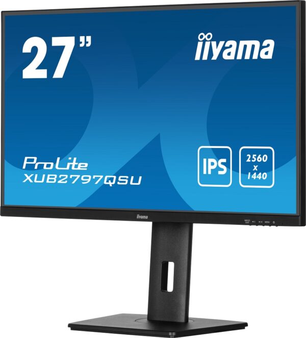 iiyama ProLite/XUB2797QSU-B2/27"/IPS/QHD/100Hz/1ms/Black/3R