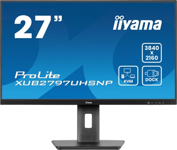 iiyama ProLite/XUB2797UHSNP-B1/27"/IPS/4K UHD/60Hz/4ms/Černá/5R