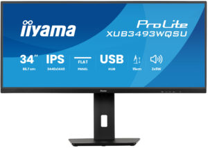 iiyama ProLite/XUB3493WQSU-B6/34"/IPS/wQHD/120Hz/1ms/Černá/3R