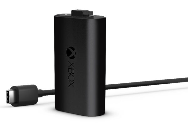 Xbox2020_BttryPlug_Hrz_ANR_RGB_s XSX - Nabíjecí souprava pro ovladač