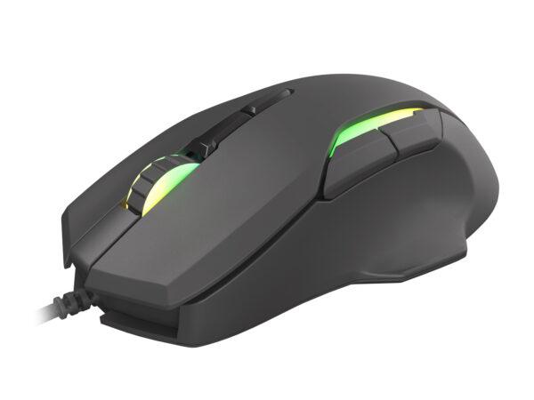 Genesis herní optická myš XENON 220 G2/RGB/Herní/Optická/Pro praváky/12 400 DPI/Drátová USB/Černá