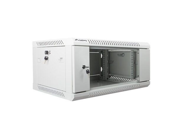 Z20226_57991 Nástěnný rack 19'' 4U 600X450mm šedý flat pack