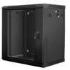 Z20242_57556 Nástěnný rack 19'' 12U 600X450mm černý flat pack
