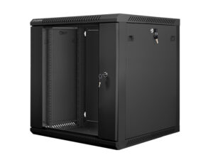 Z20244_57686 Nástěnný rack 19' 12U 600X600mm černý flat pack