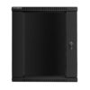 Z20248_57901 Nástěnný rack 19' 15U 600X600mm černý flat pack