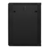Nástěnný rack 19'' 18U 600X600mm černý flat pack