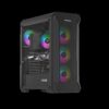 Počítačová skříň Genesis IRID 505 ARGB V2/Midi Tower/Transpar./Černá