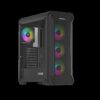 Počítačová skříň Genesis IRID 505 ARGB V2/Midi Tower/Transpar./Černá