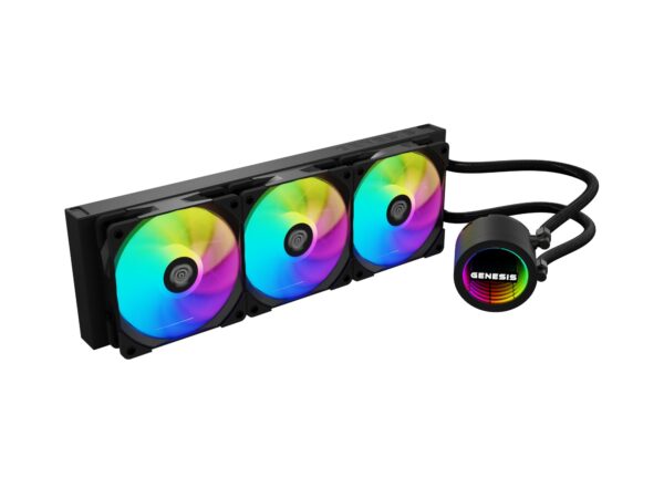 Z34675_202622 Vodní chlazení Genesis HYDRIA 360, ARGB, černé