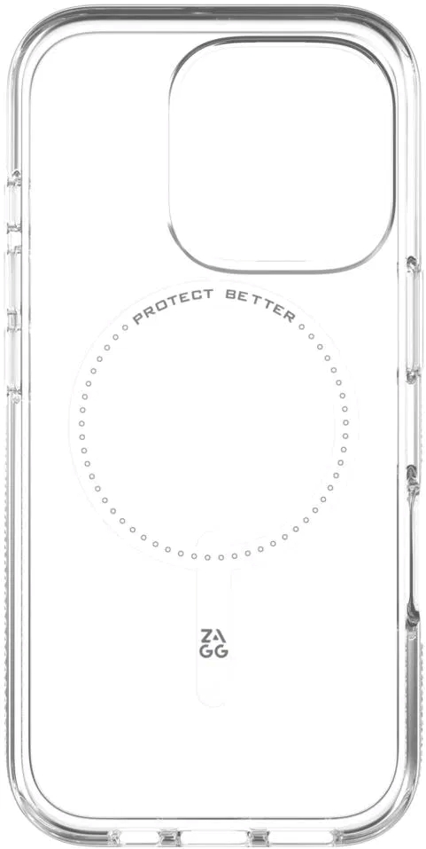 ZAGG kryt Crystal Palace Lite Snap iPhone 16 Pro Transparentní