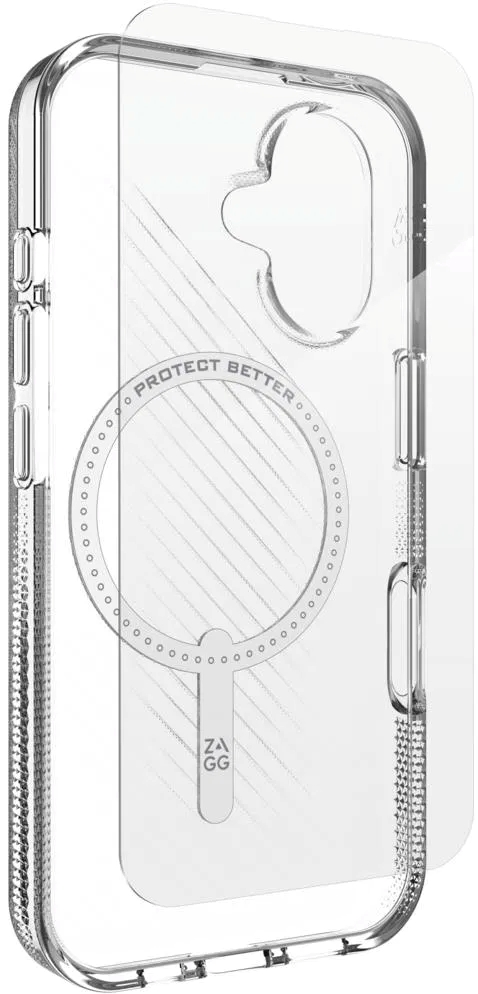 ZAGGo154-03_s-3 ZAGG Bundle Luxe SNAP PCR sklo 360 Apple iPhone 16 Plus Průhledný