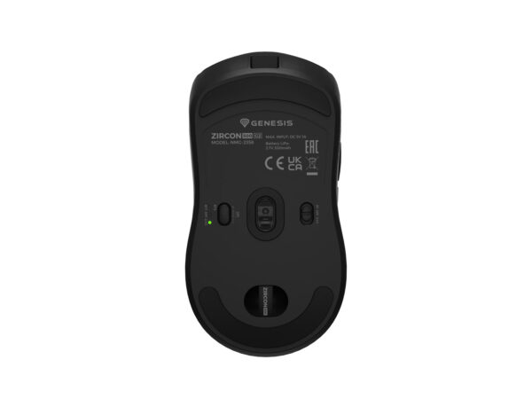 Herní myš Genesis ZIRCON 500 G2/Herní/Optická/10 000 DPI/USB+BT/Černá