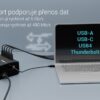 a4-1 i-tec USB-C/USB-A Metal Charging + Data HUB, 15W/port, 10x USB-C, 180W