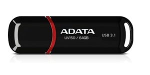 ADATA UV150/64GB/USB 3.2/USB-A/Černá