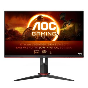 aoc_s-5 AOC Gaming/27G2ZN3/27"/VA/FHD/280Hz/1ms/Blck-Red/3R