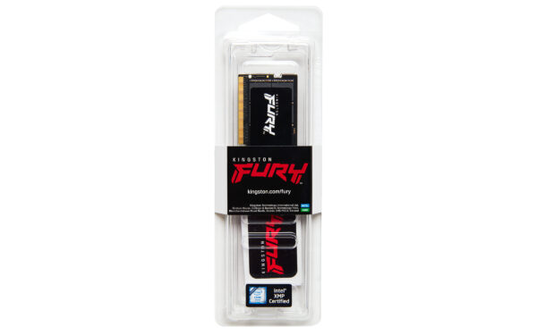 Kingston FURY Impact/SO-DIMM DDR5/8GB/4800MHz/CL38/1x8GB/Black