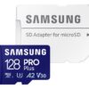 Samsung/micro SDXC/128GB/Class 10/+ Adaptér/Modrá