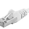 Premiumcord Patch kabel CAT6a S-FTP, RJ45-RJ45, AWG 26/7 1,5m, bílá