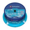 VERBATIM CD-R(25-Pack)Cake/Crystal/52x/700MB