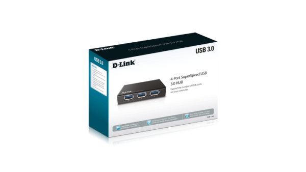 D-Link DUB-1340 4-Port Superspeed USB 3.0 HUB