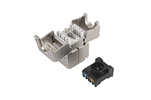 c-2 Samořezná spojka CAT6A STP SXSPJ-6A-STP-BK-SA