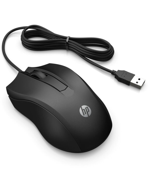 c06444258 HP 100/Kancelářská/Optická/1 600 DPI/Drátová USB/Černá