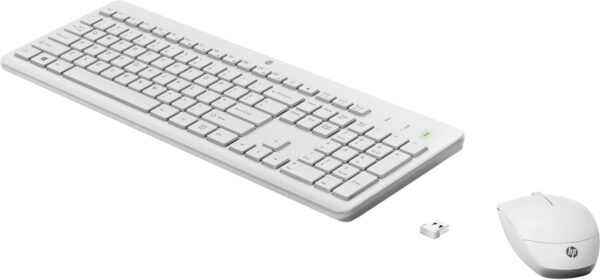 HP 230 klávesnice a myš/bezdrátová/white CZ/SK