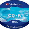 VERBATIM CD-R Verbatim DL 700MB 52x Extra protection 10-spindl RETAIL