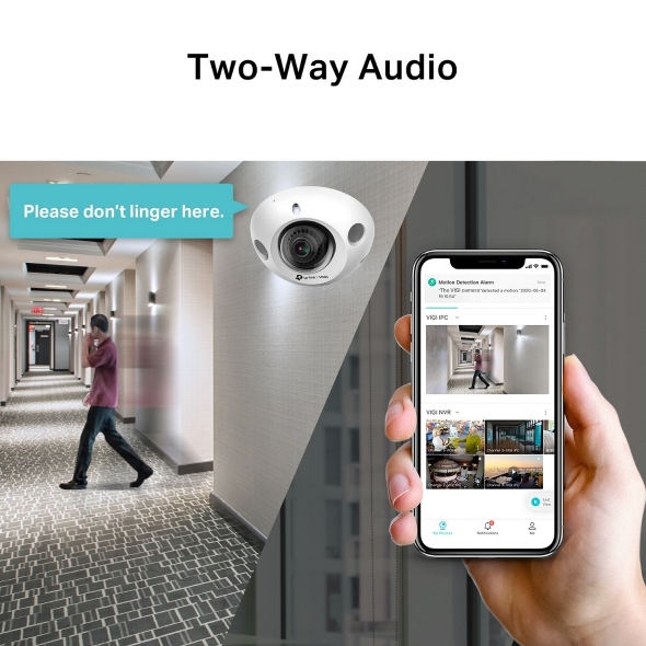 cam8 VIGI C230I Mini(2.8mm) 2MP Dome Network Cam