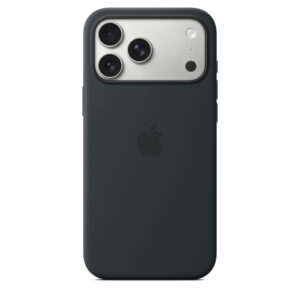 cer_s-1 iPhone 17 Pro Max Silicone Case with MS – Black
