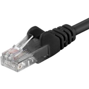 cerna-2 Patch kabel UTP RJ45-RJ45 level CAT6, 7m, černá