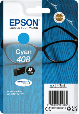 cyan_s-1 EPSON Singlepack Cyan 408 DURABrite Ultra Ink