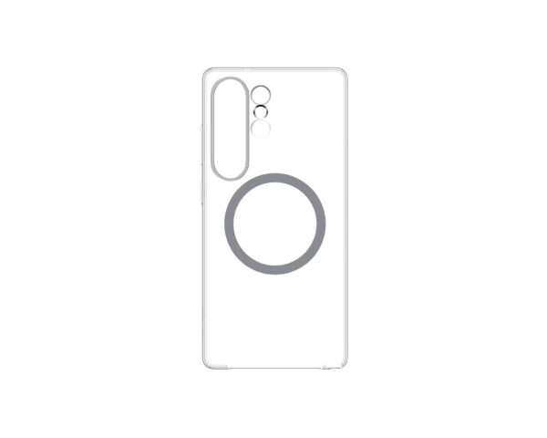 Samsung Průhledný kryt s magnetickým úchytem pro Galaxy S25 Ultra Transparent