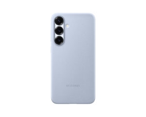 Samsung Ochranný kryt z veganské kůže pro Galaxy S25+ Light Blue
