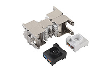 d-1 Samořezná spojka CAT6A STP SXSPJ-6A-STP-BK-SA