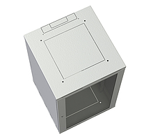 d-5 Rack nástěnný Sensa 21U 600mm,dv.sklo, šedý