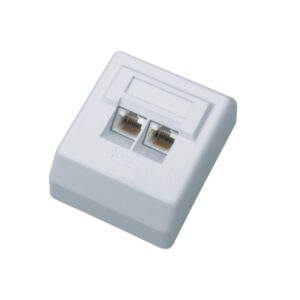 datacom-datova-zasuvka-utp-cat5e-2xrj45-na-omitku-45st-bila_ie1683 DATACOM UTP dvojzásuvka nad omítku 45 st.- Cat5e