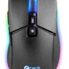 C-TECH Dawn/Herní/Optická/Pro praváky/6 400 DPI/Drátová USB/Černá