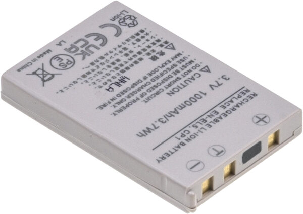 Baterie T6 Power Nikon EN-EL5, CP1, 1000mAh, 3,7Wh, šedá