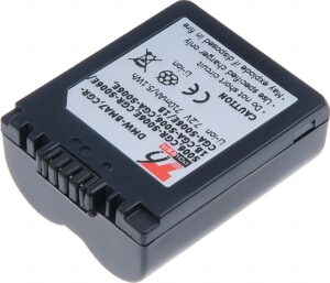 dcpa0011 Baterie T6 Power Panasonic DMW-BMA7, CGR-S006, CGR-S006E, CGA-S006, BP-DC5-E, 710mAh, 5,1Wh