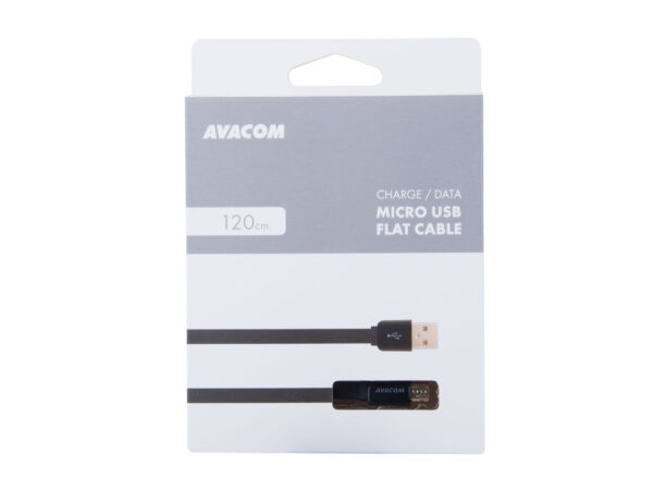 dcus-mic-120k-3 Kabel AVACOM MIC-120K USB - Micro USB, 120cm, černá