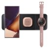 de-wireless-charger-trio-p6300-ep-p6300tbegeu-topblack-301164581 Samsung Bezdrátová nabíječka Trio, Black