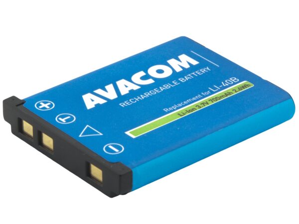 diol-li40-b700-1_s Baterie AVACOM Olympus Li-40B, Li-42B, Fujifilm NP-45, Nikon EN-EL10 Li-Ion 3.6V 700mAh 2.6Wh