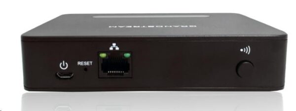 Grandstream DP750, IP DECT základnová stanice, max. 5ruček, HD voice, 10 SIP účtů, 5souběž. hovorů