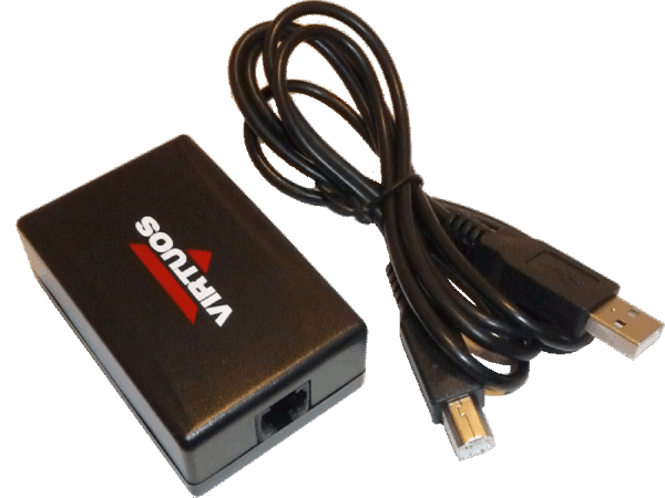 USB adaptér pro pokladní zásuvky