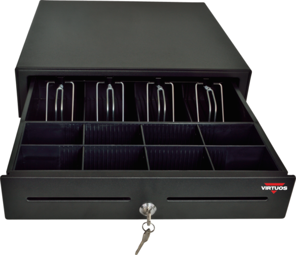 Pokladní zásuvka S-410C,kabel, pořadač 4/8,24V,