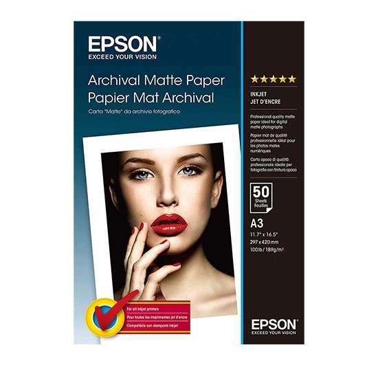epson-c13s041344-archival-matte-a3-paper_s EPSON A3, Archival Matte Paper (50listů)